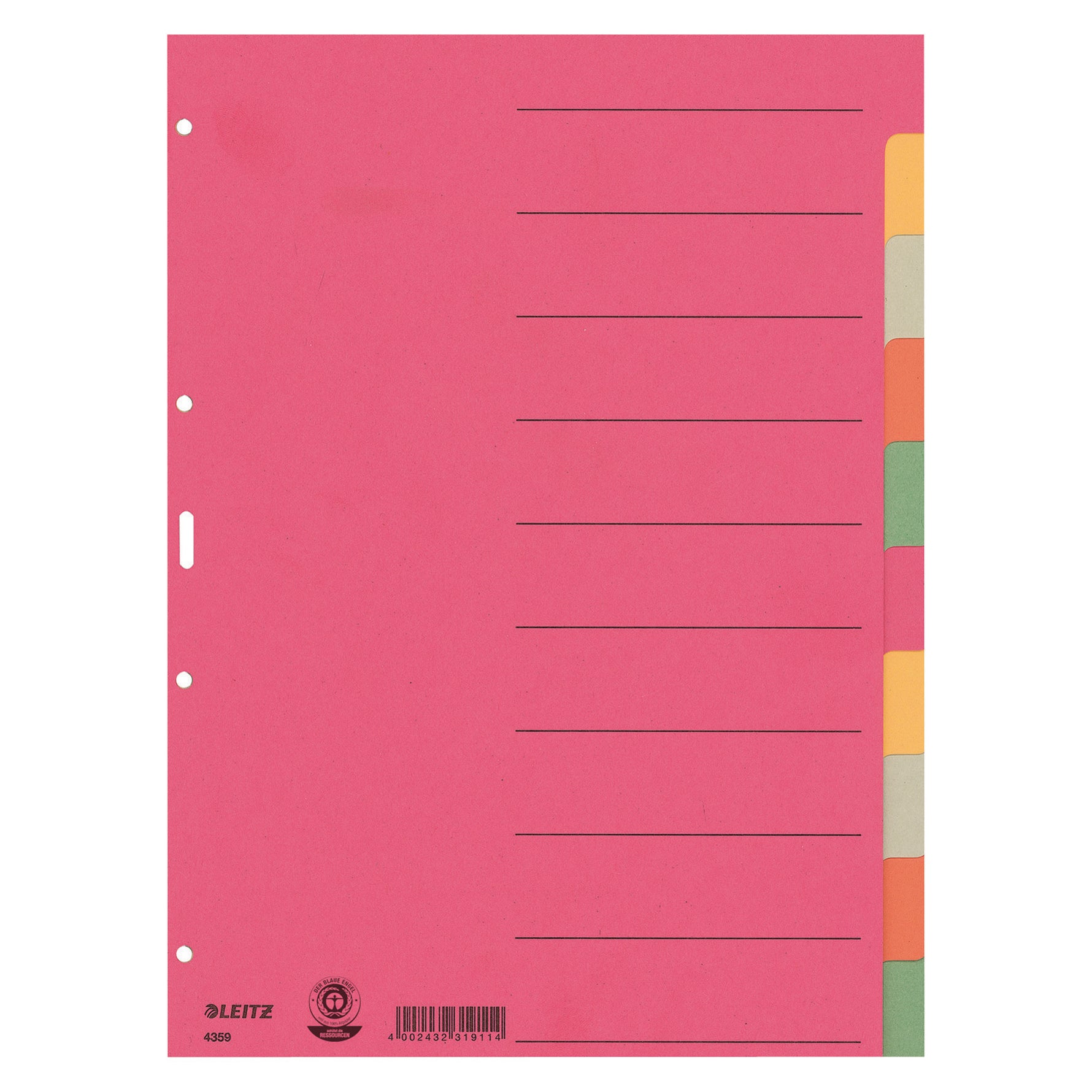 Leitz Ordnerregister DIN A4