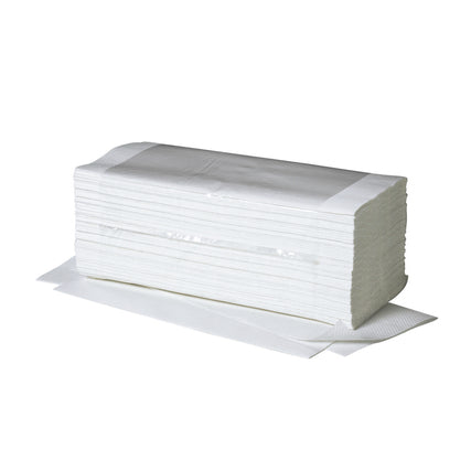 Fripa Papierhandtücher IDEAL – 1-lagig, Hochweiß (5.000 Blatt) - Wiepa Bürofachpartner