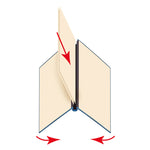 Veloflex Klemmbinder Leinen