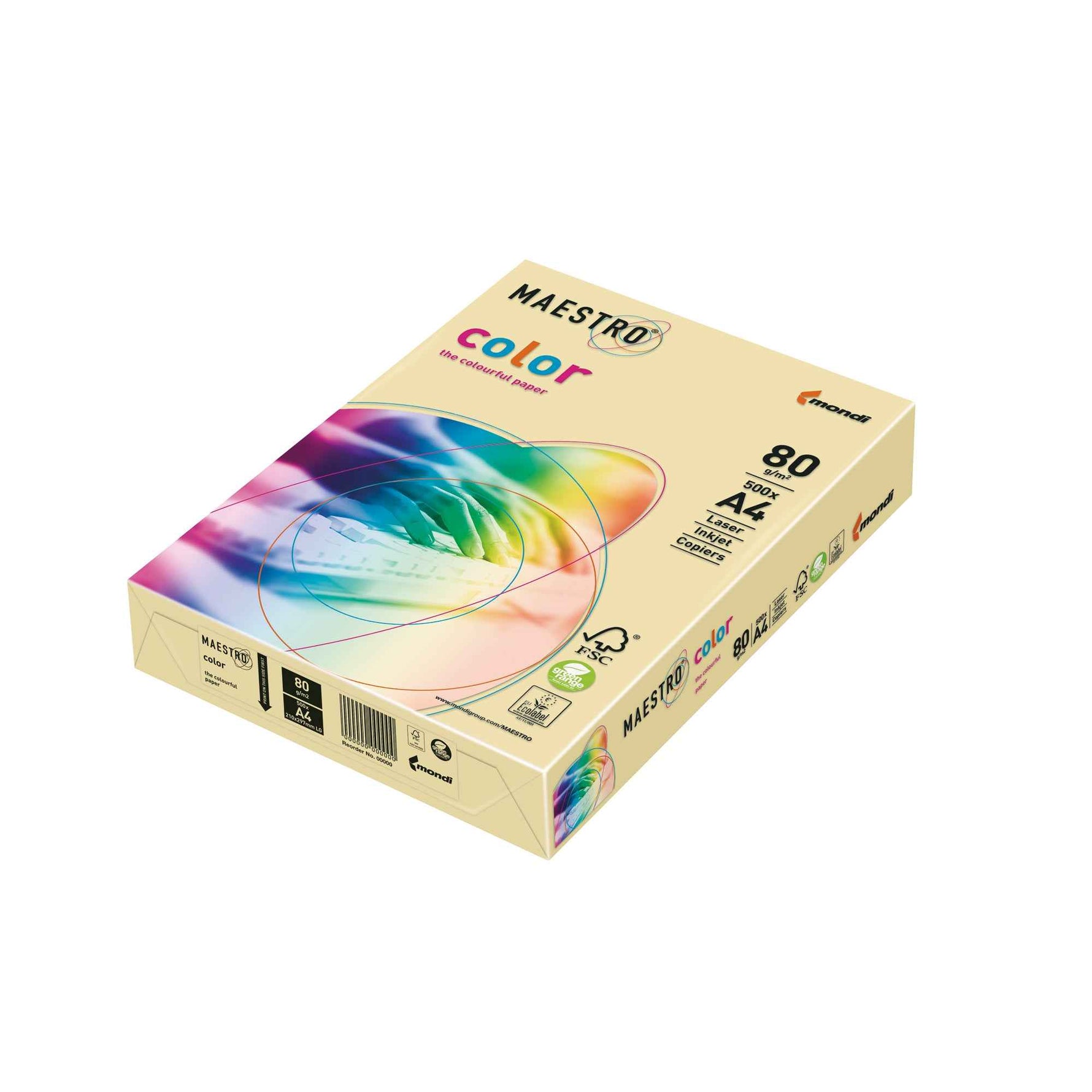 MAESTRO® Multifunktionspapier Color Pastell DIN A3