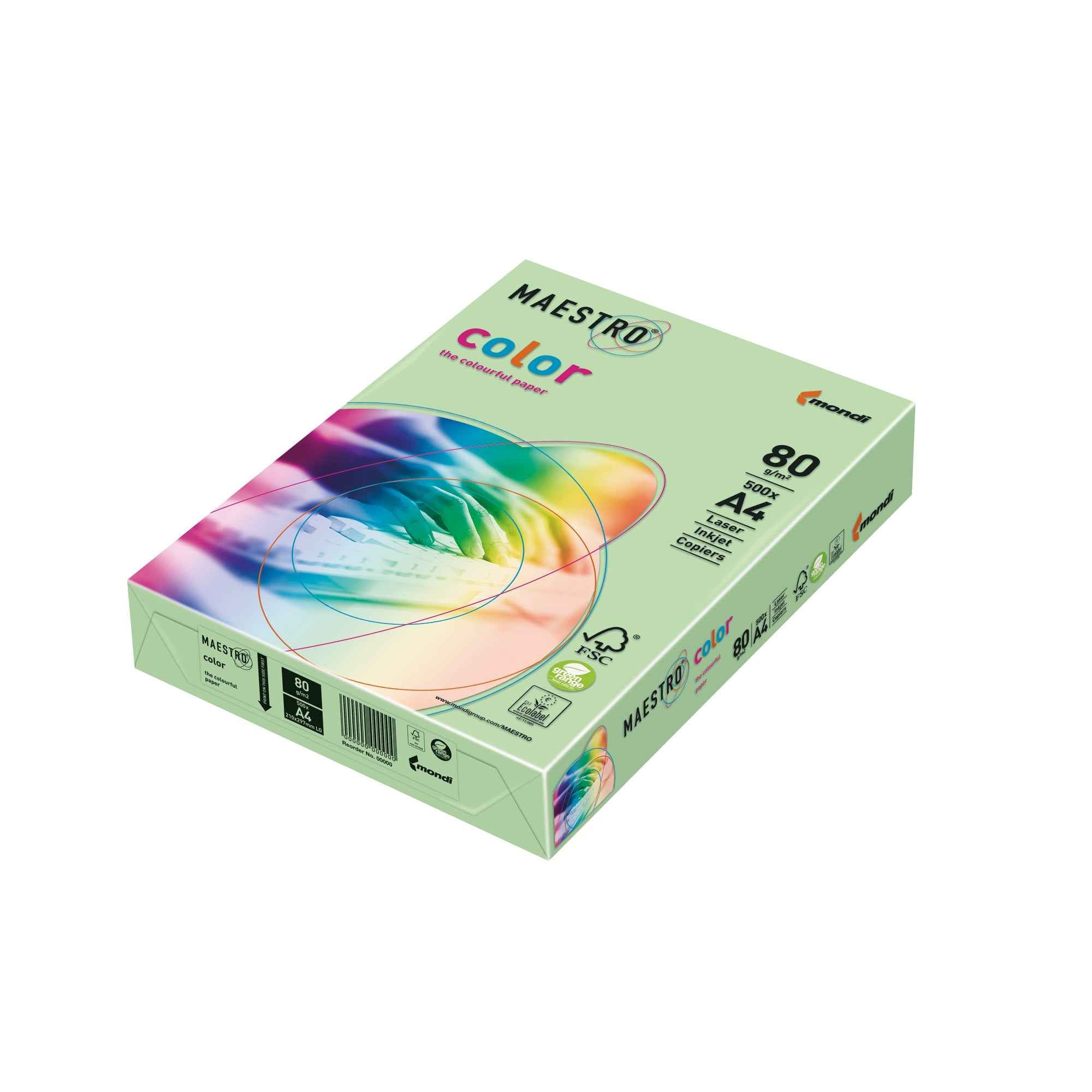 MAESTRO® Multifunktionspapier Color Pastell DIN A4
