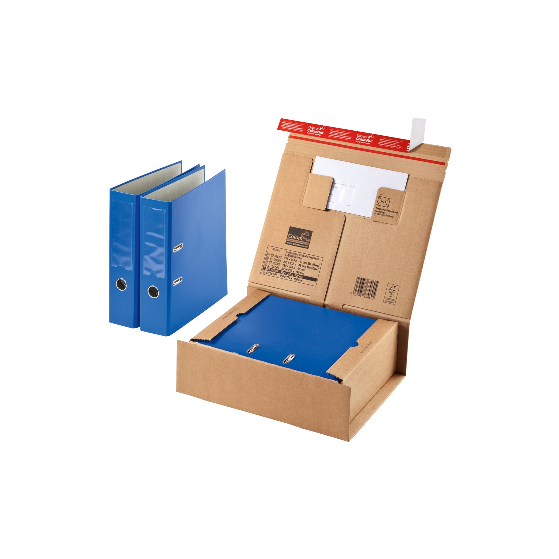 ColomPac® Versandkarton POST-BOX 46 x 16 x 31 cm (B x H x T)