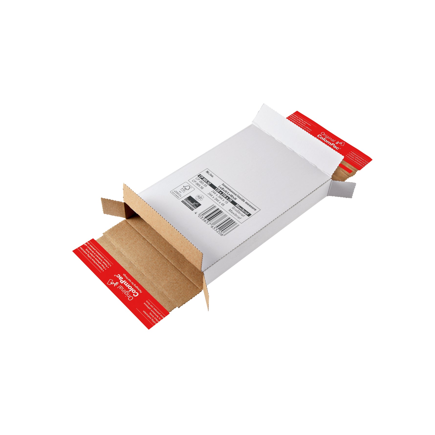 ColomPac® Versandkarton Kurierpaket 24,4 x 34,4 x 2,8 cm (B x H x T)