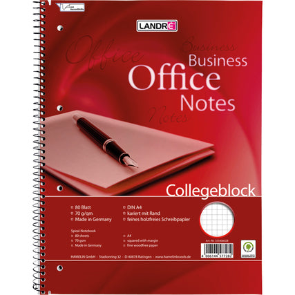 Landré Collegeblock Business Office Notes DIN A4+ – Produktbild 4