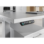 Hammerbacher Schreibtisch 1.200 x 630-1.270 x 800 mm (B x H x T)