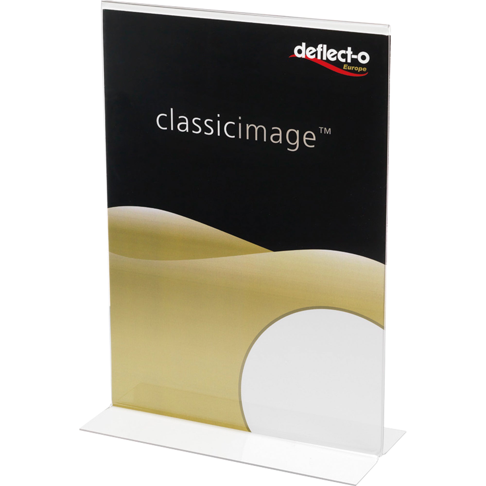 Deflecto® Tischaufsteller Classic Image® T-Form DIN A3
