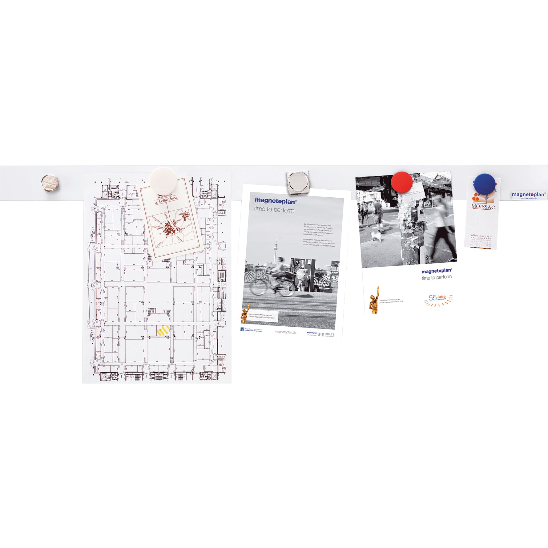 magnetoplan® Magnetleiste magnetowand