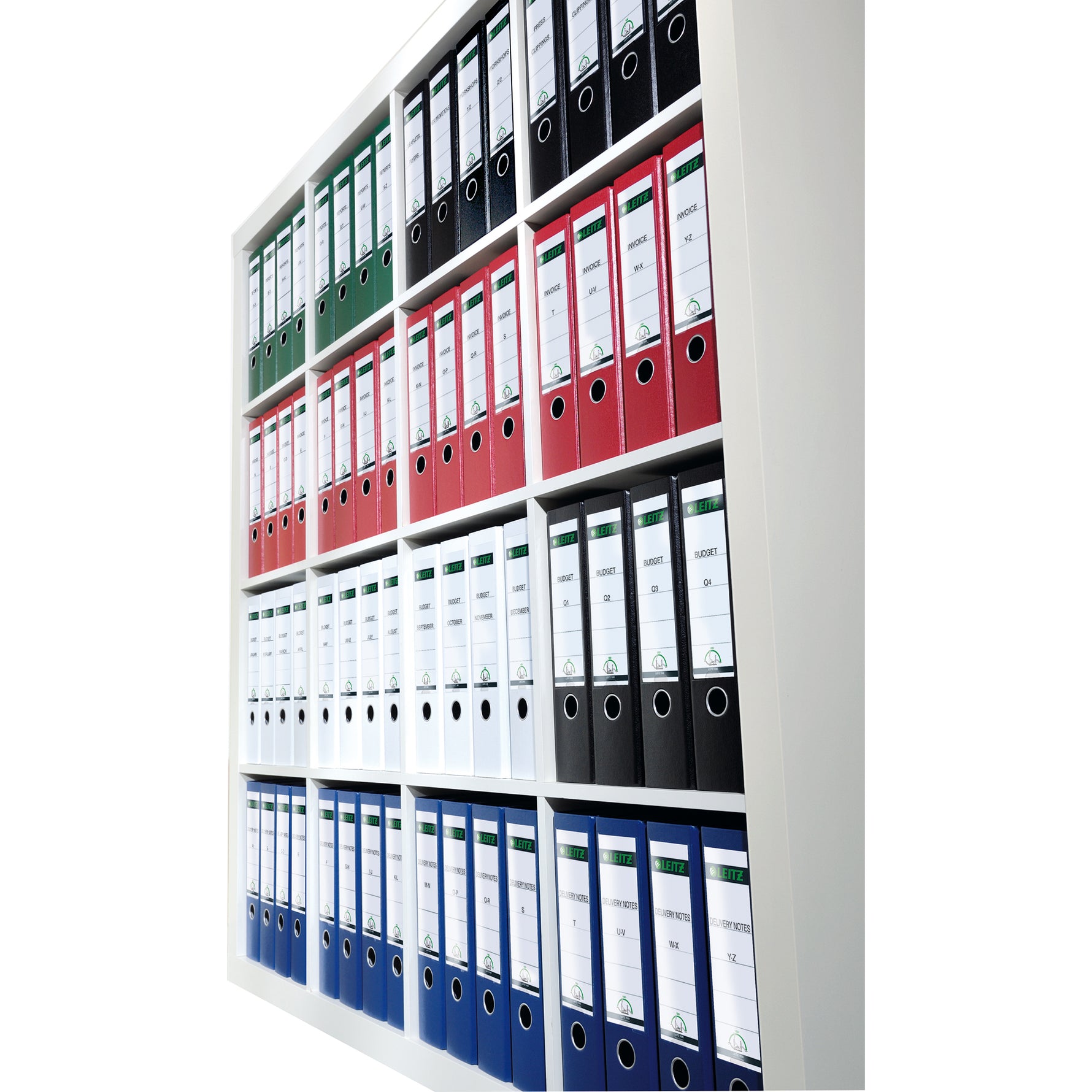 Leitz Ordnerrückenetikett breit/lang 75 Etik./Pack.