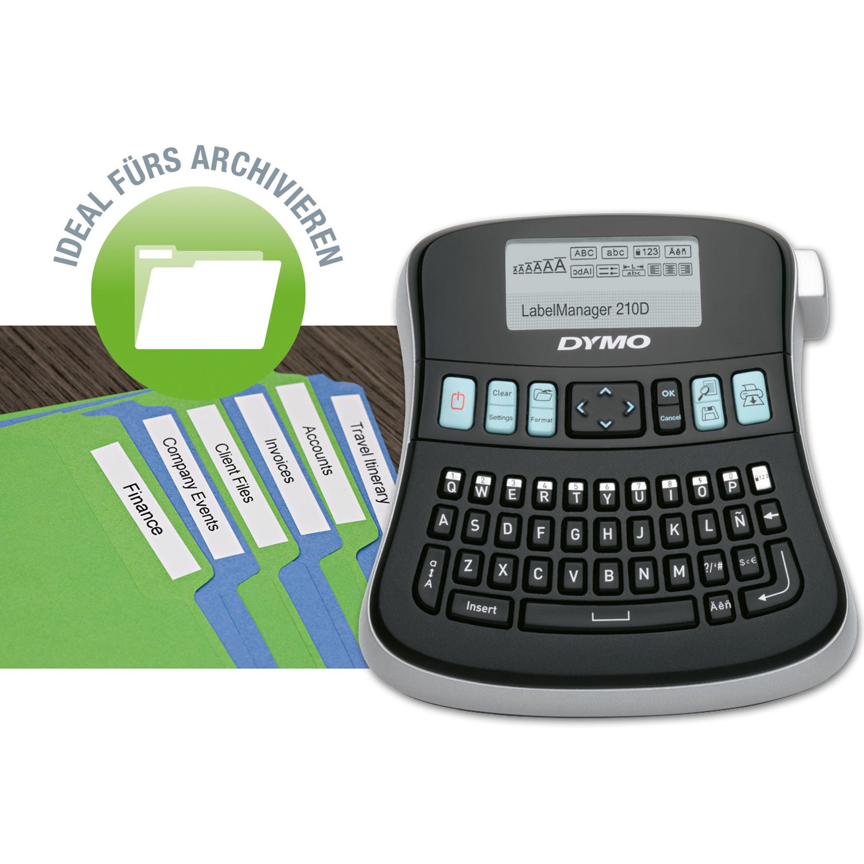 DYMO® Beschriftungsgerät LabelManager™ 210D+