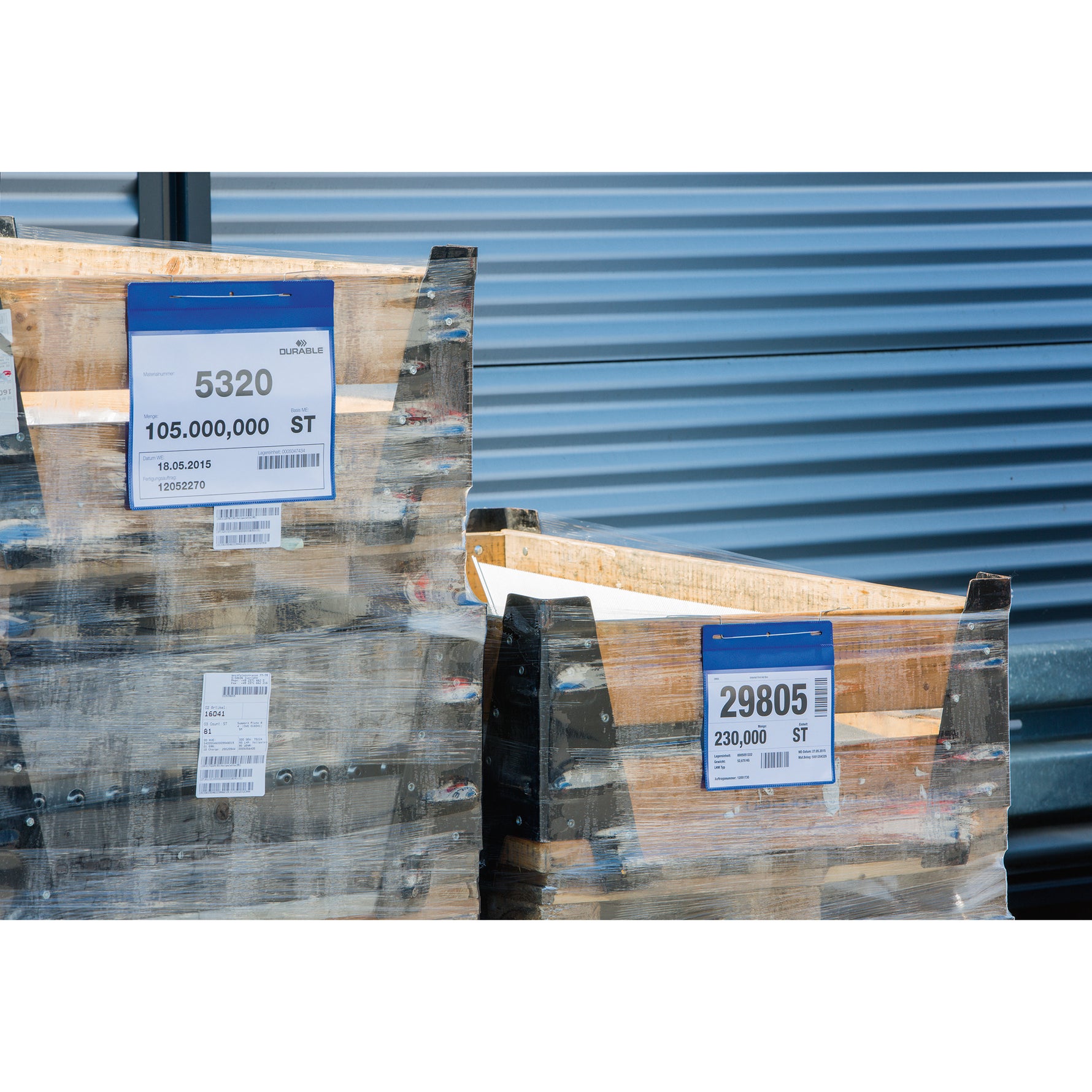 DURABLE Sichttasche DIN A4 quer