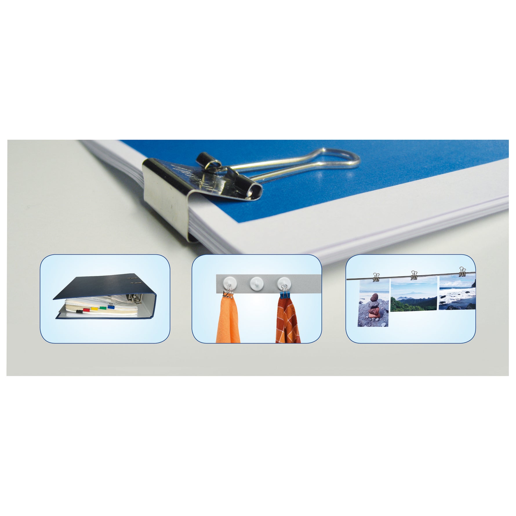 MAUL Foldbackklemmer mauly® 7 mm