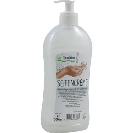 Medination Flüssigseife 500ml – Professionelle Handhygiene in der Pumpflasche - Wiepa Bürofachpartner