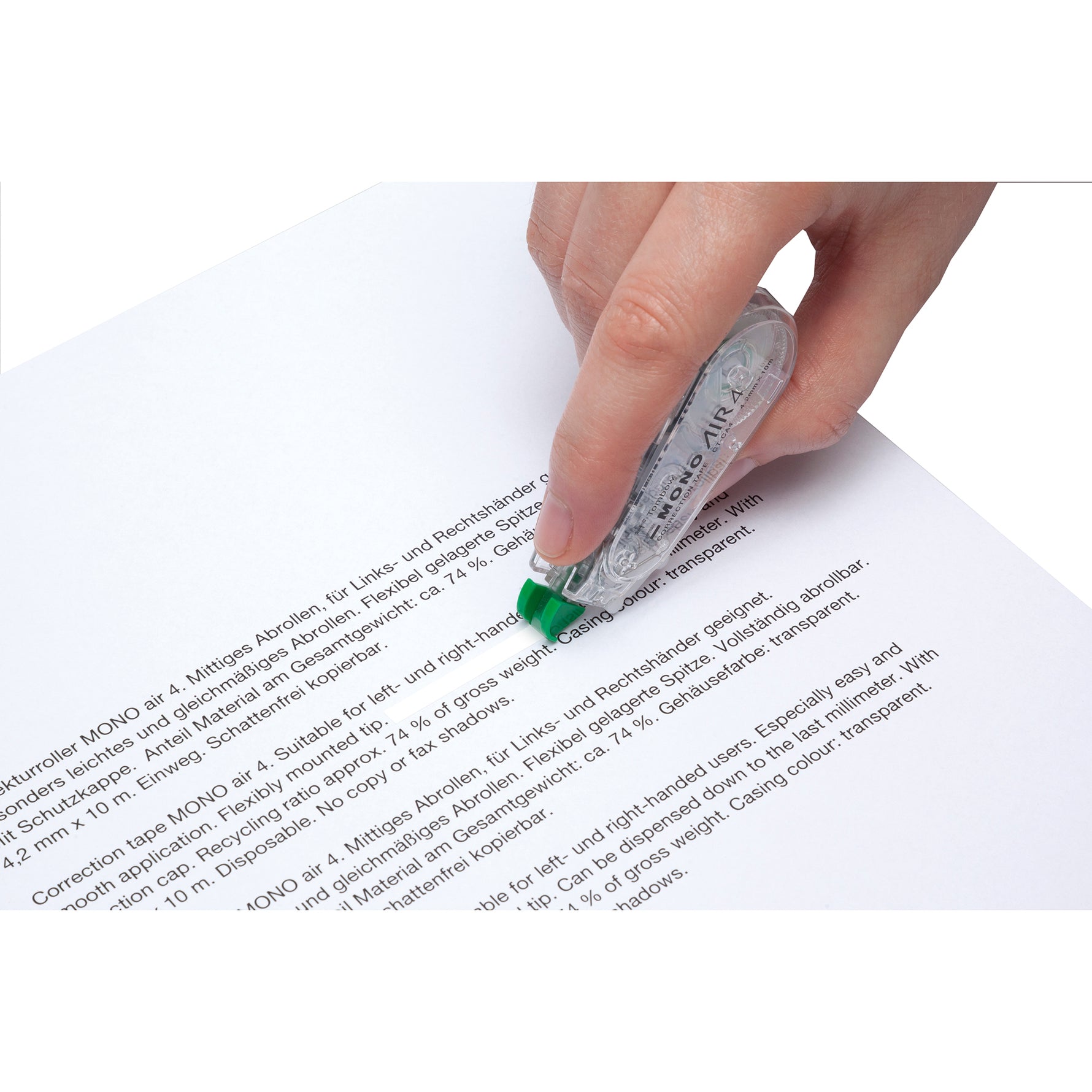 Tombow Korrekturroller MONO air4 4,2 mm x 10 m (B x L) 20 St./Pack.