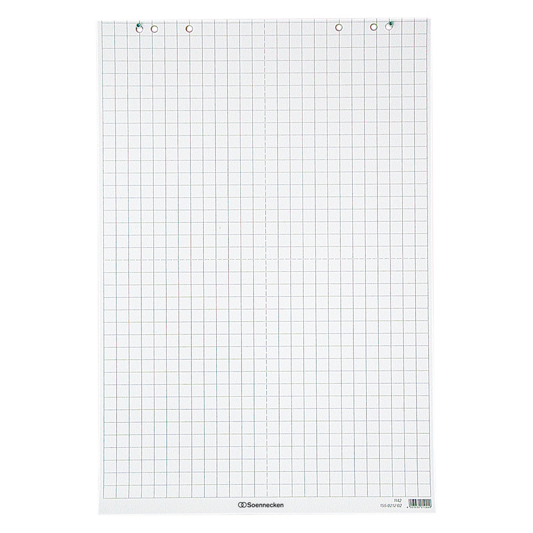 Soennecken Flipchartblock – 5er Pack, kariert oder blanko