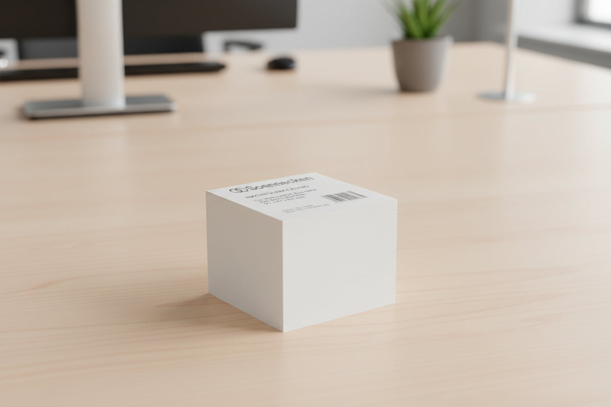 Soennecken Zettelboxeinlage – Weiß, 9,7 x 9,7 cm (720 Blatt) - Wiepa Bürofachpartner