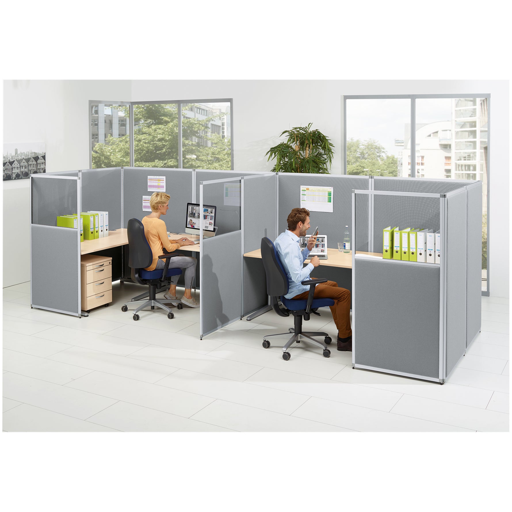 Stellwand MIAMI PLUS 81 x 160 cm (B x H) 14,5 kg