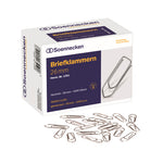 Soennecken Büroklammern in spitzer Form – 1.000er-Pack - Wiepa Bürofachpartner