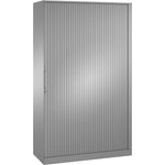 C+P Rollladenschrank Asisto 5 Ordnerhöhen 1.200 x 1.980 x 435 mm (B x H x T) schwarzgrau