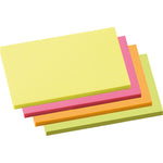 Soennecken Haftnotizen Neon 4er-Pack – Signalstarke Organisation - Wiepa Bürofachpartner