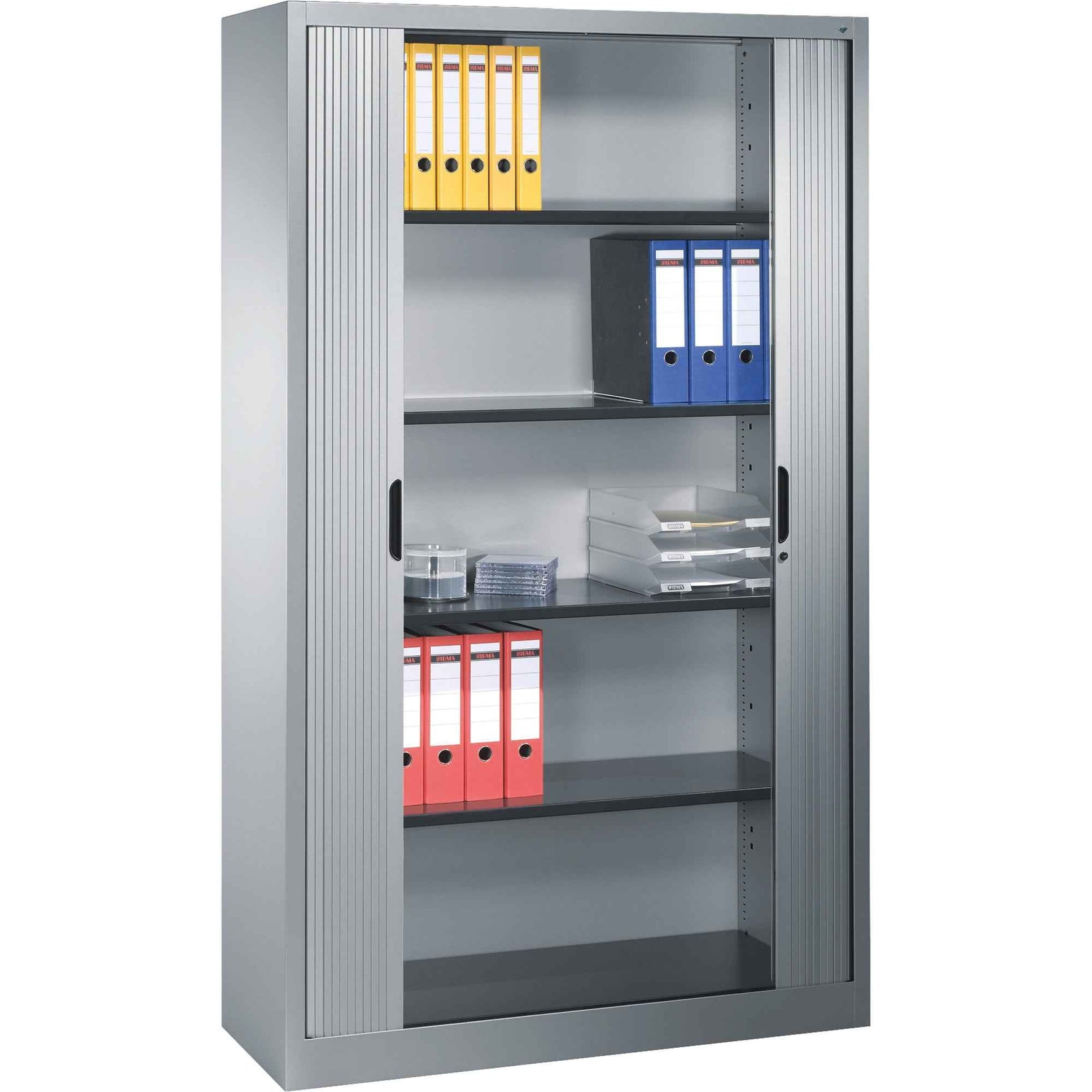 C+P Rollladenschrank Omnispace 800 x 1.980 x 420 mm (B x H x T) 5 Ordnerhöhen