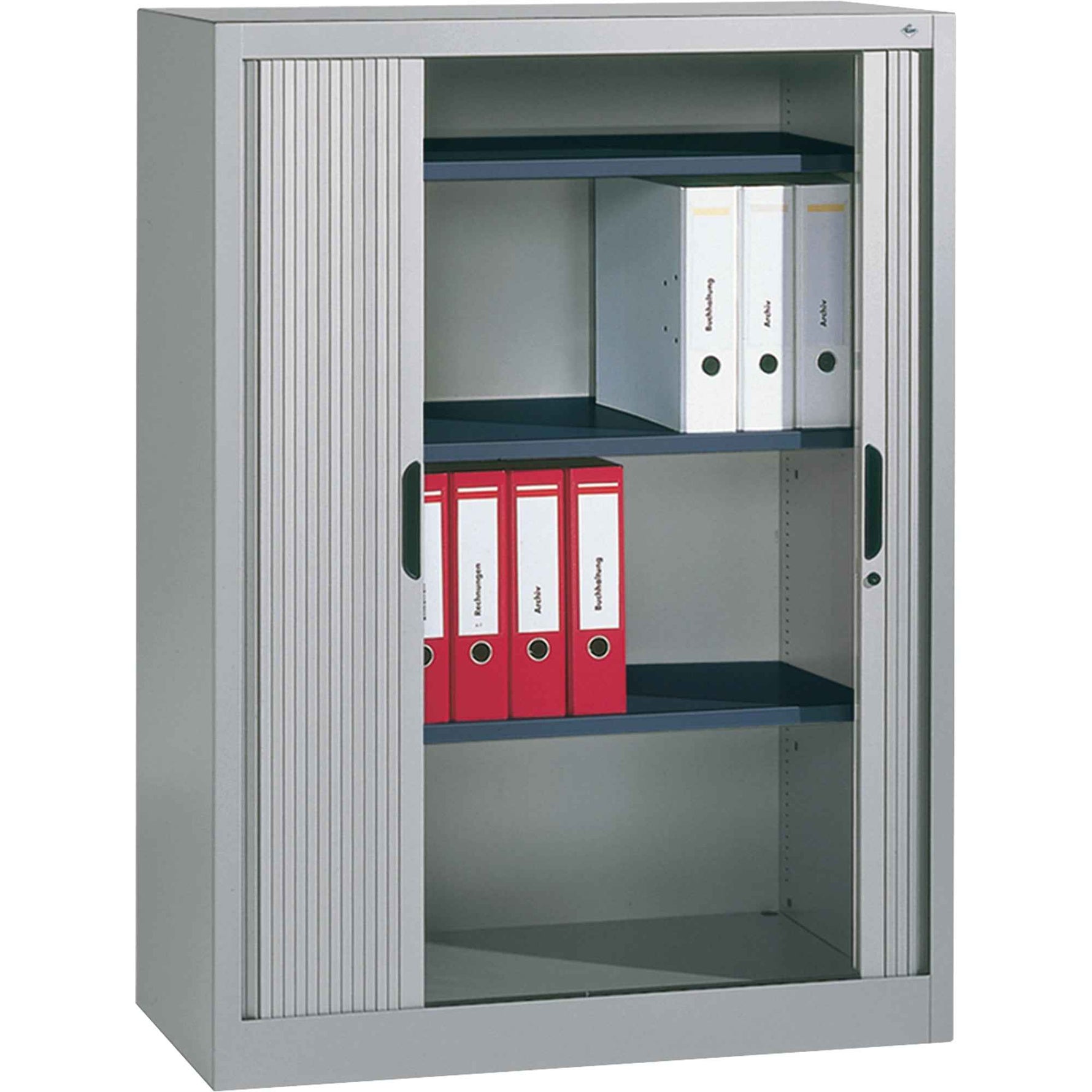 C+P Rollladenschrank Omnispace 1.000 x 1.345 x 420 mm (B x H x T) 3 Ordnerhöhen