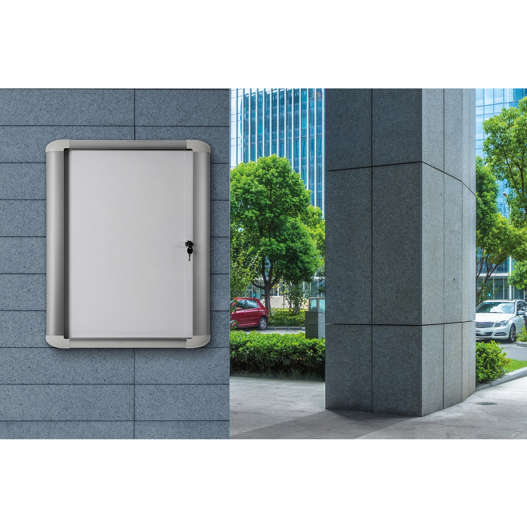 Bi-office Schaukasten 9 x DIN A4