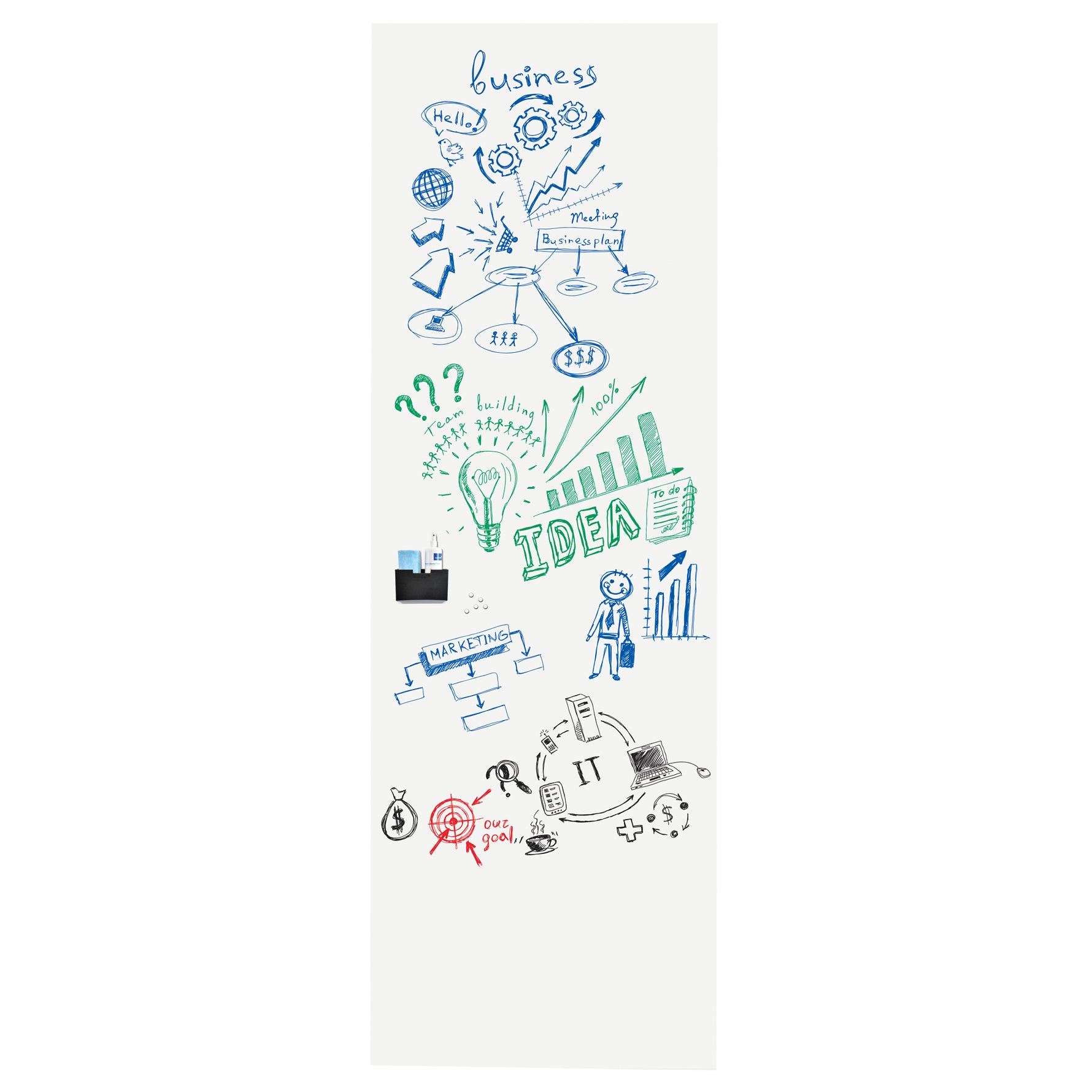 Legamaster Whiteboardfolie WRAP-UP