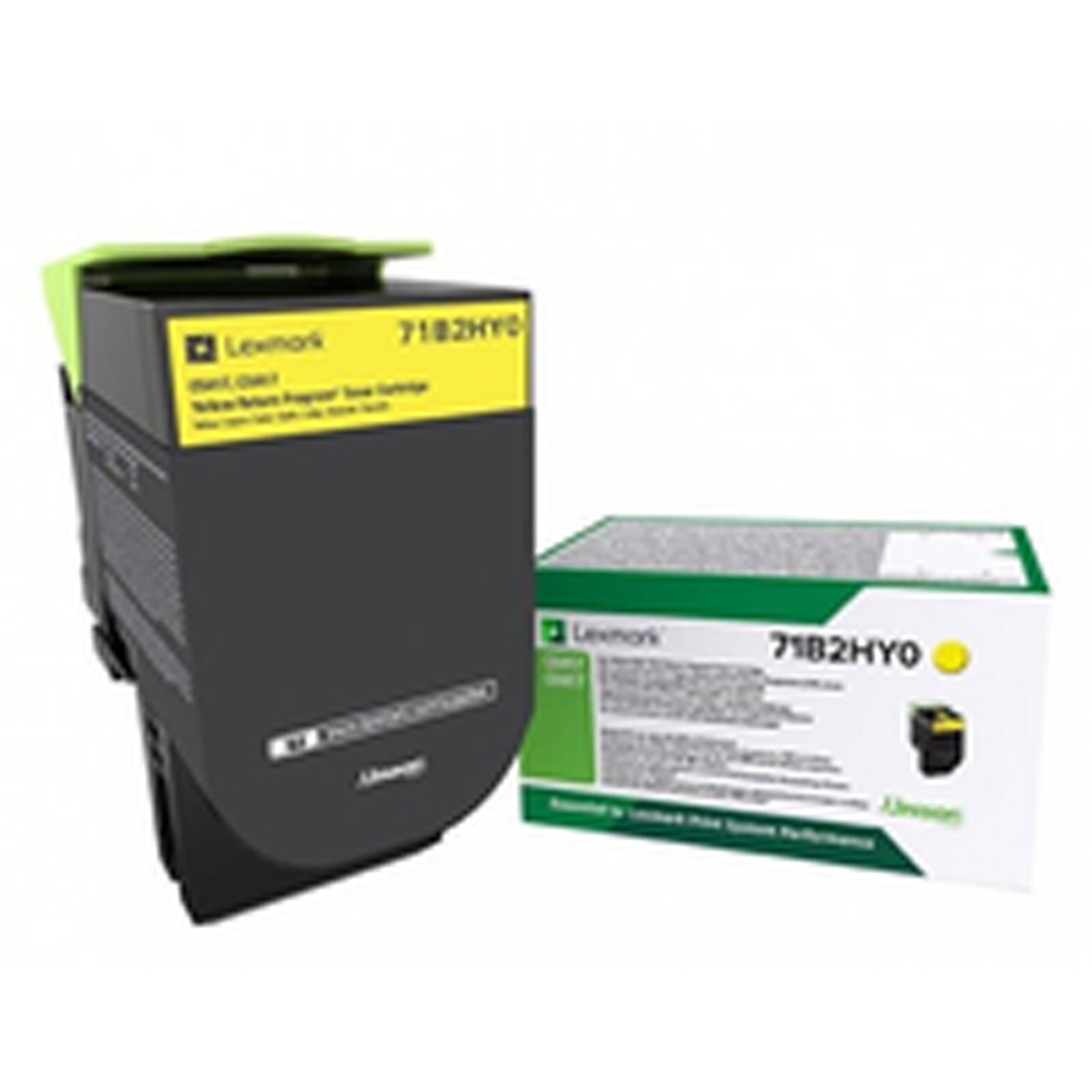 Lexmark Toner 71B2HY0 gelb