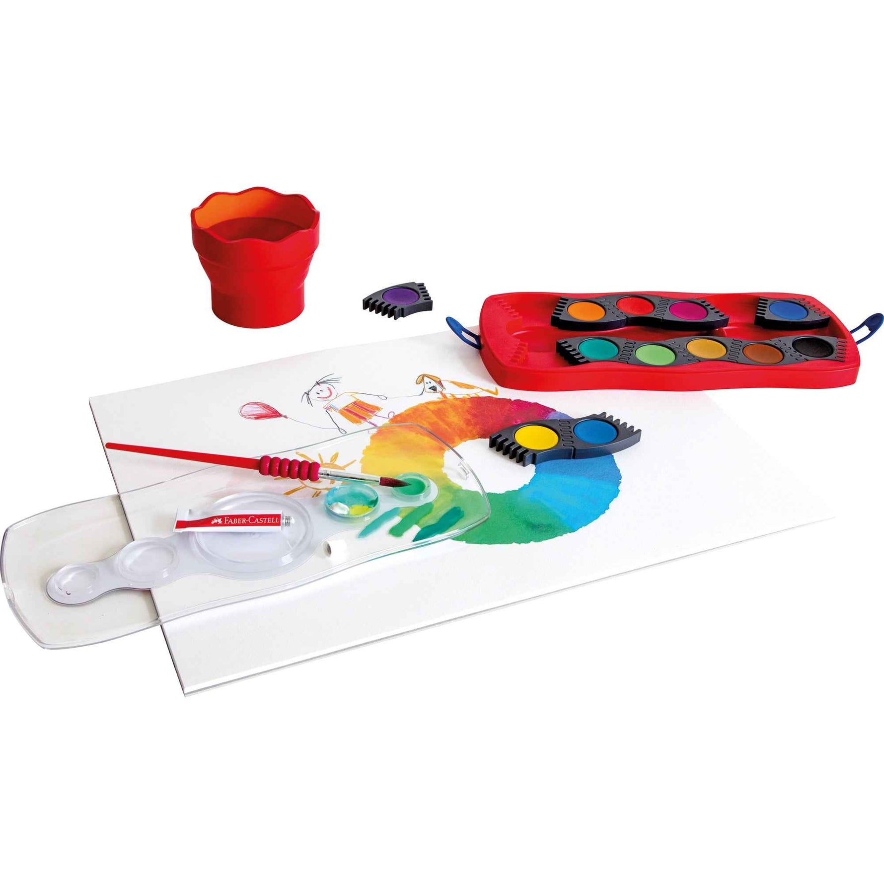 Faber-Castell Farbkasten Connector 12 Farben