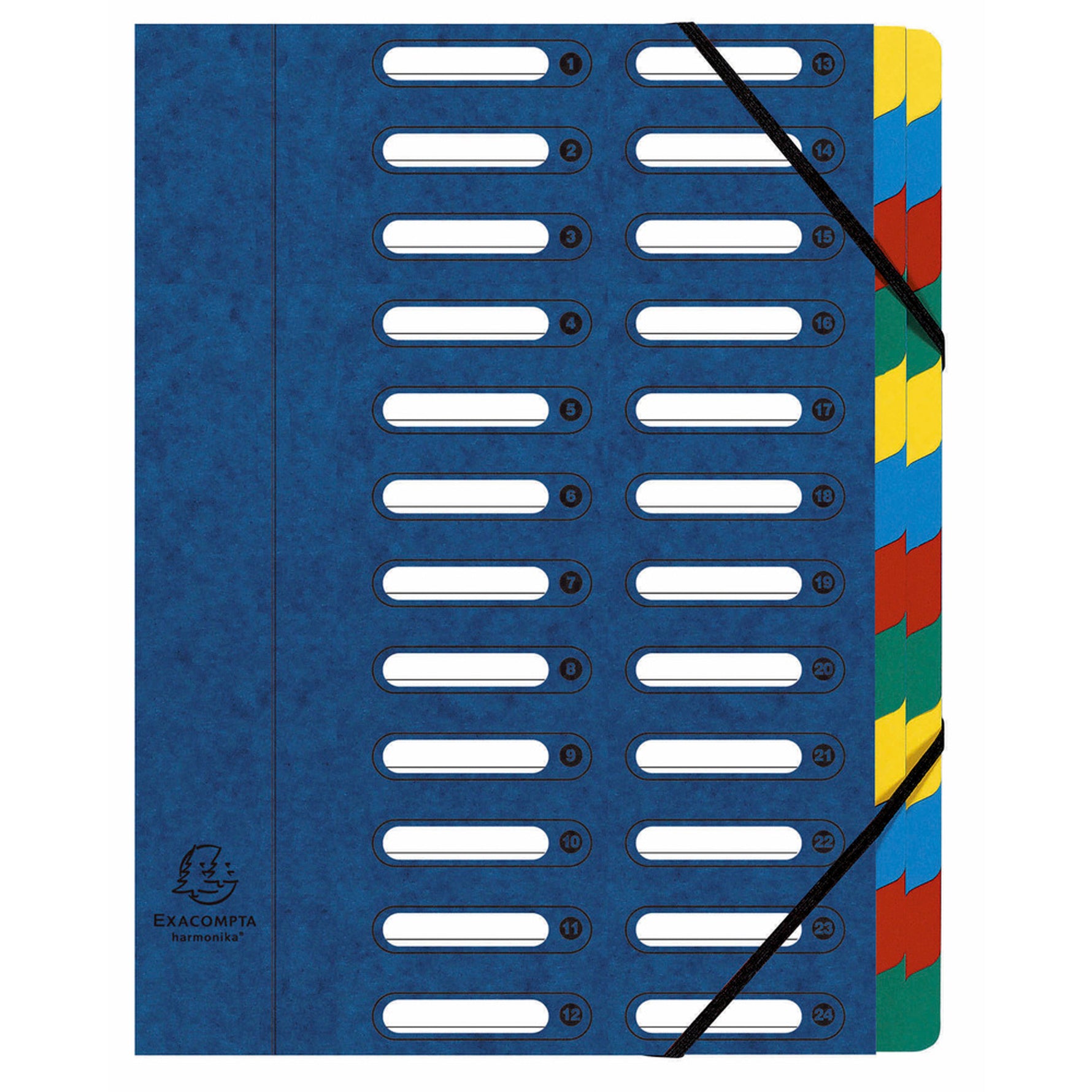 Exacompta Ordnungsmappe Harmonika® 24 Fächer
