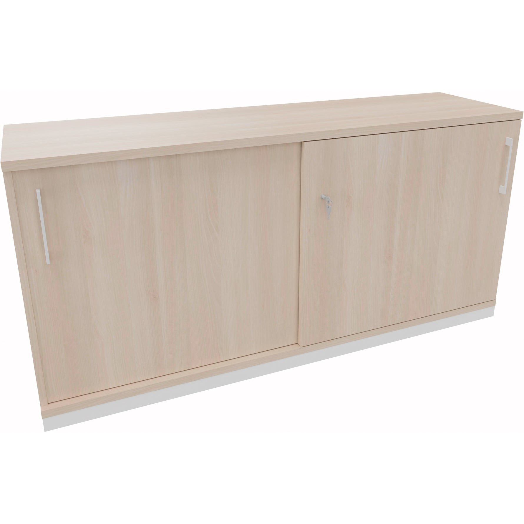 Schiebetürenschrank endless 1.600 x 781 x 442 mm (B x H x T) verkehrsweiß