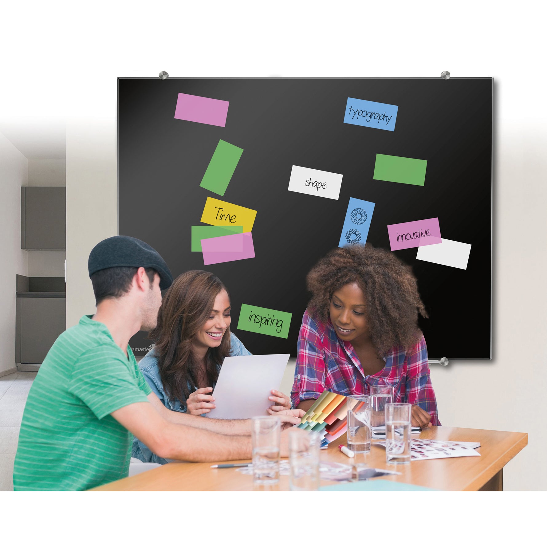 Legamaster Moderationsfolie Magic-Chart Notes 20 x 10 cm (B x H) 250 St./Pack.