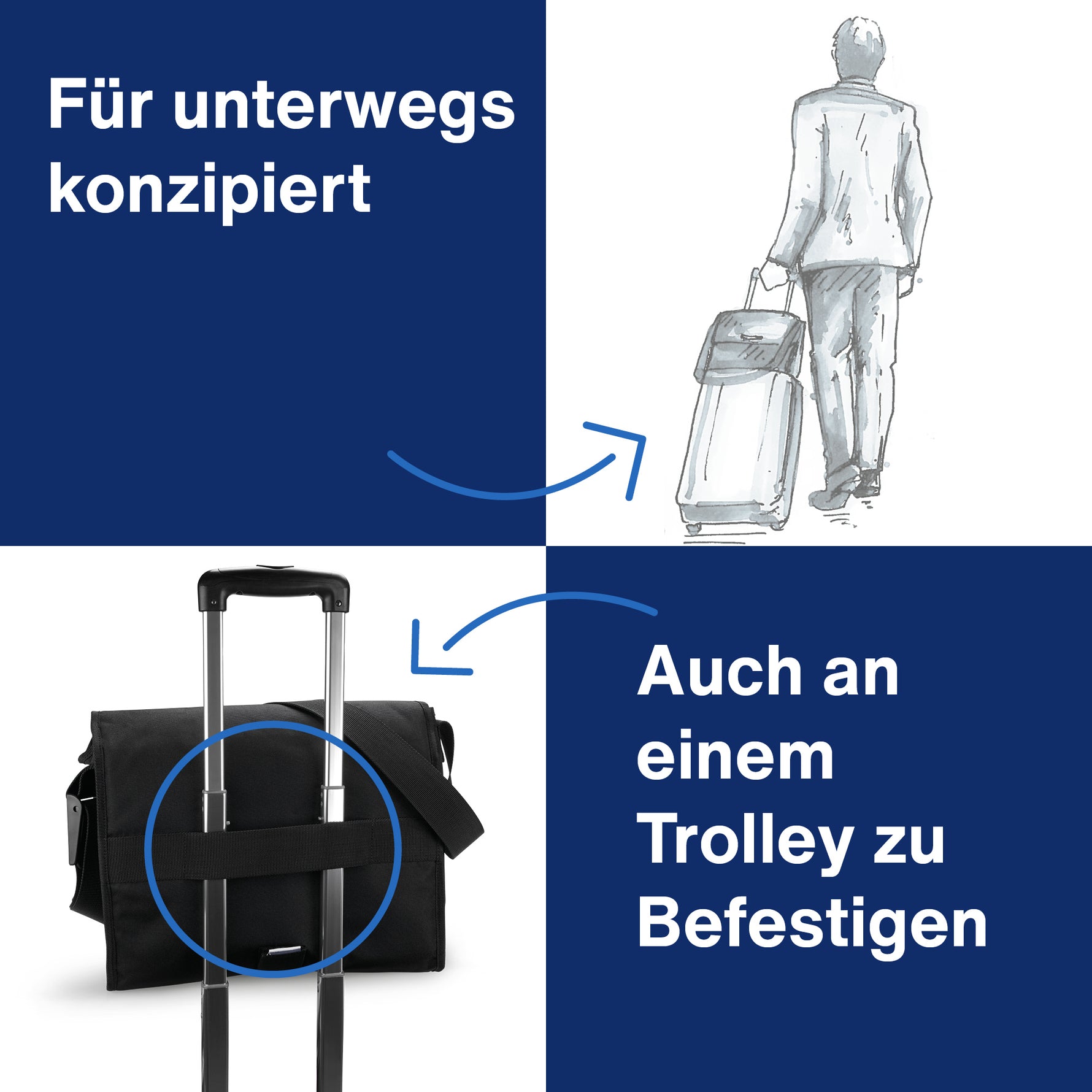 magnetoplan® Moderationstasche Messenger