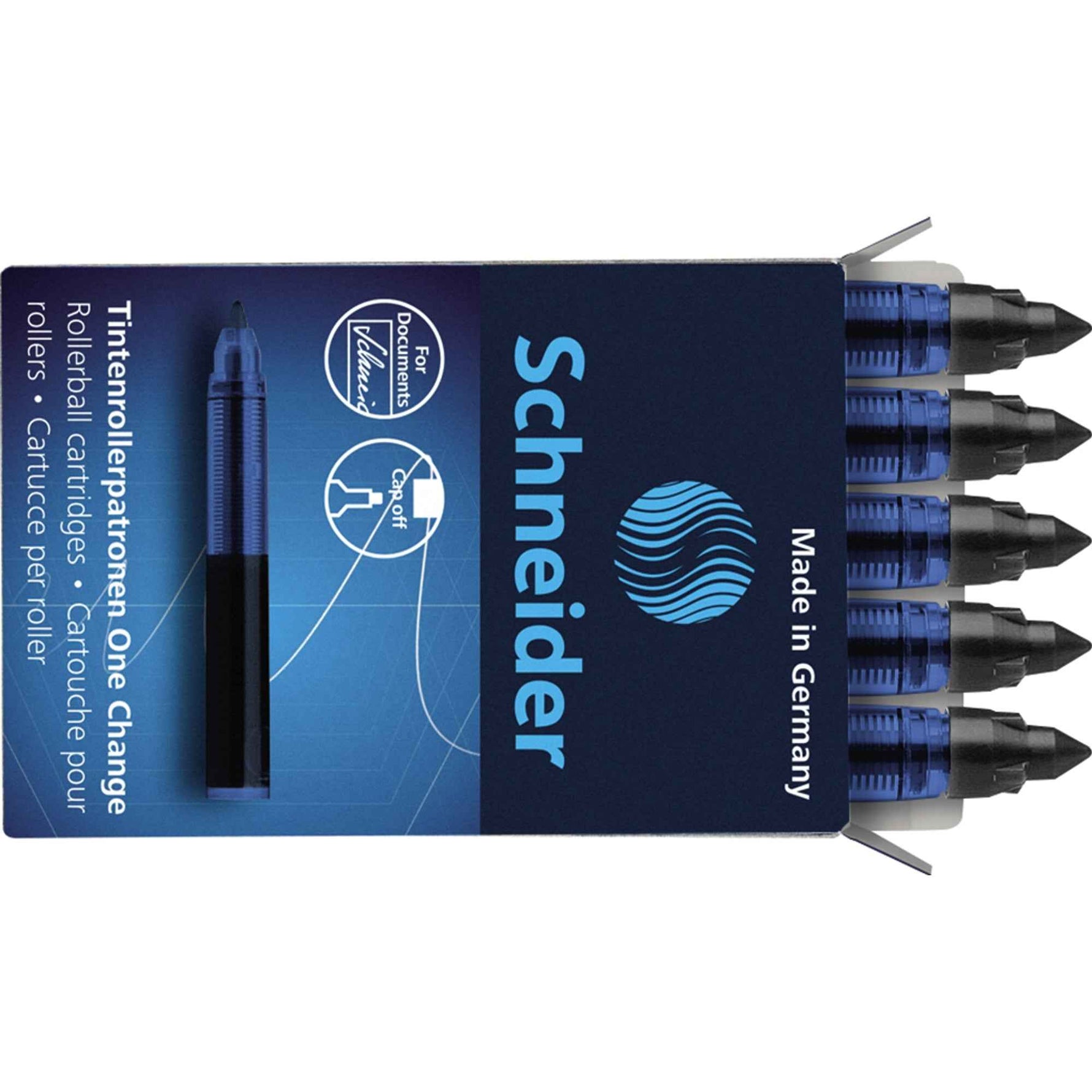 Schneider Nachfüllpatrone Tintenroller One Change 5 St./Pack.