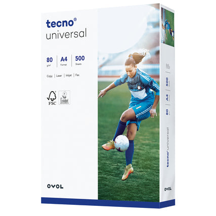 tecno Kopierpapier tecno®universal mit 2fach Lochung - Wiepa Bürofachpartner