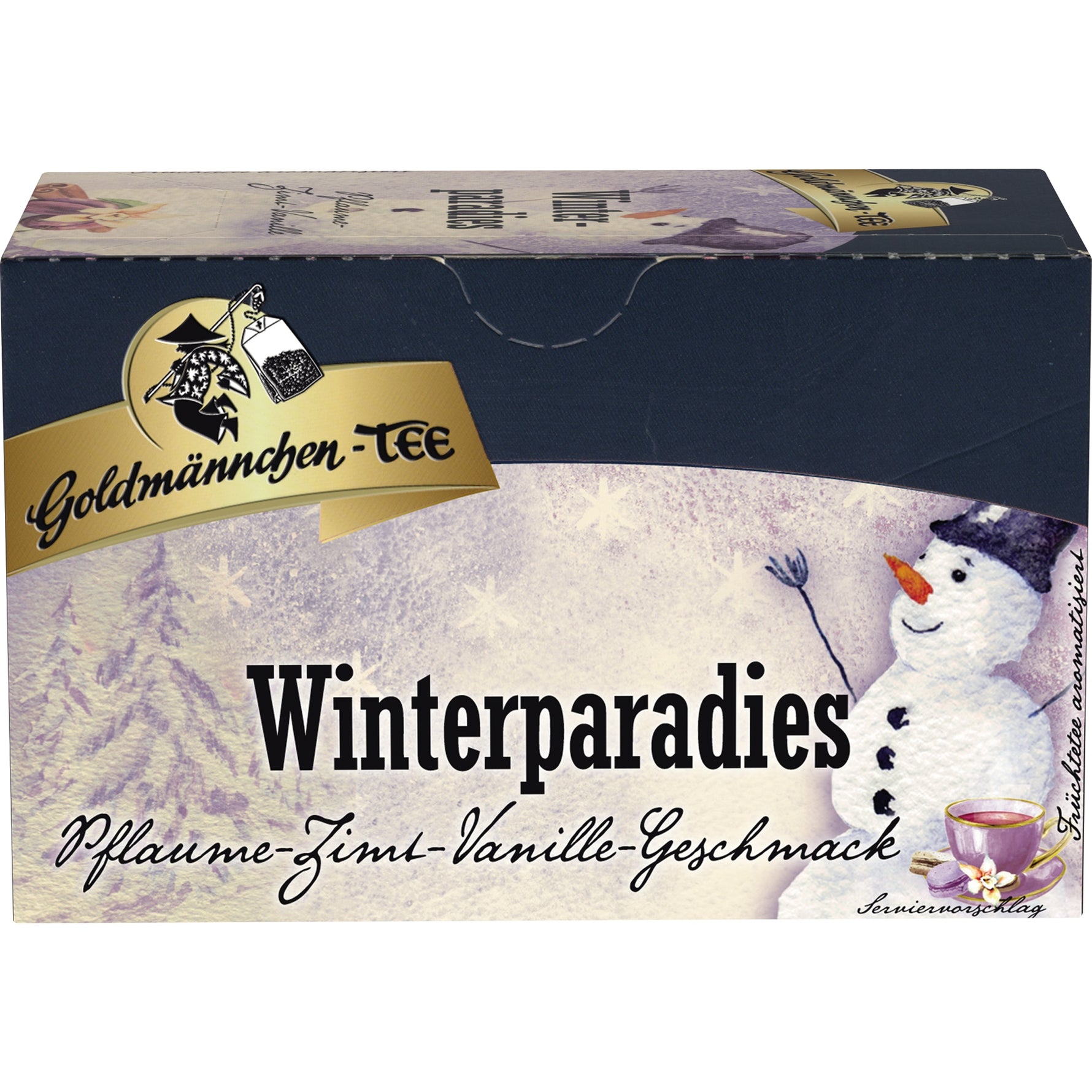 Goldmännchen Tee Winterparadies
