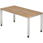 Hammerbacher Schreibtisch Q-Serie 800 x 685-810 x 800 mm (B x H x T)