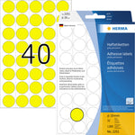 HERMA Markierungspunkt 19 mm 1.280 Etik./Pack.