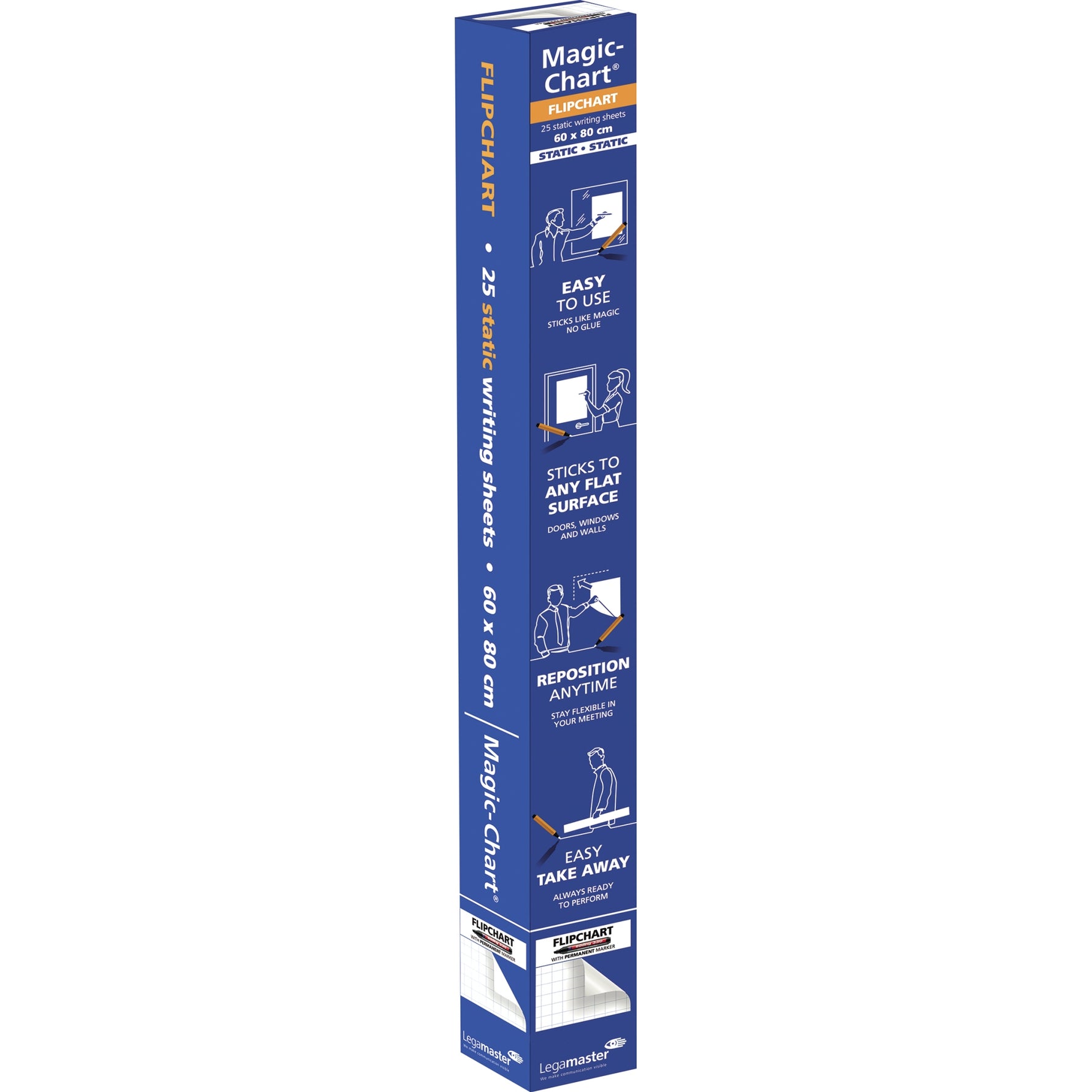 Legamaster Flipchartfolie Magic-Chart Flipchart
