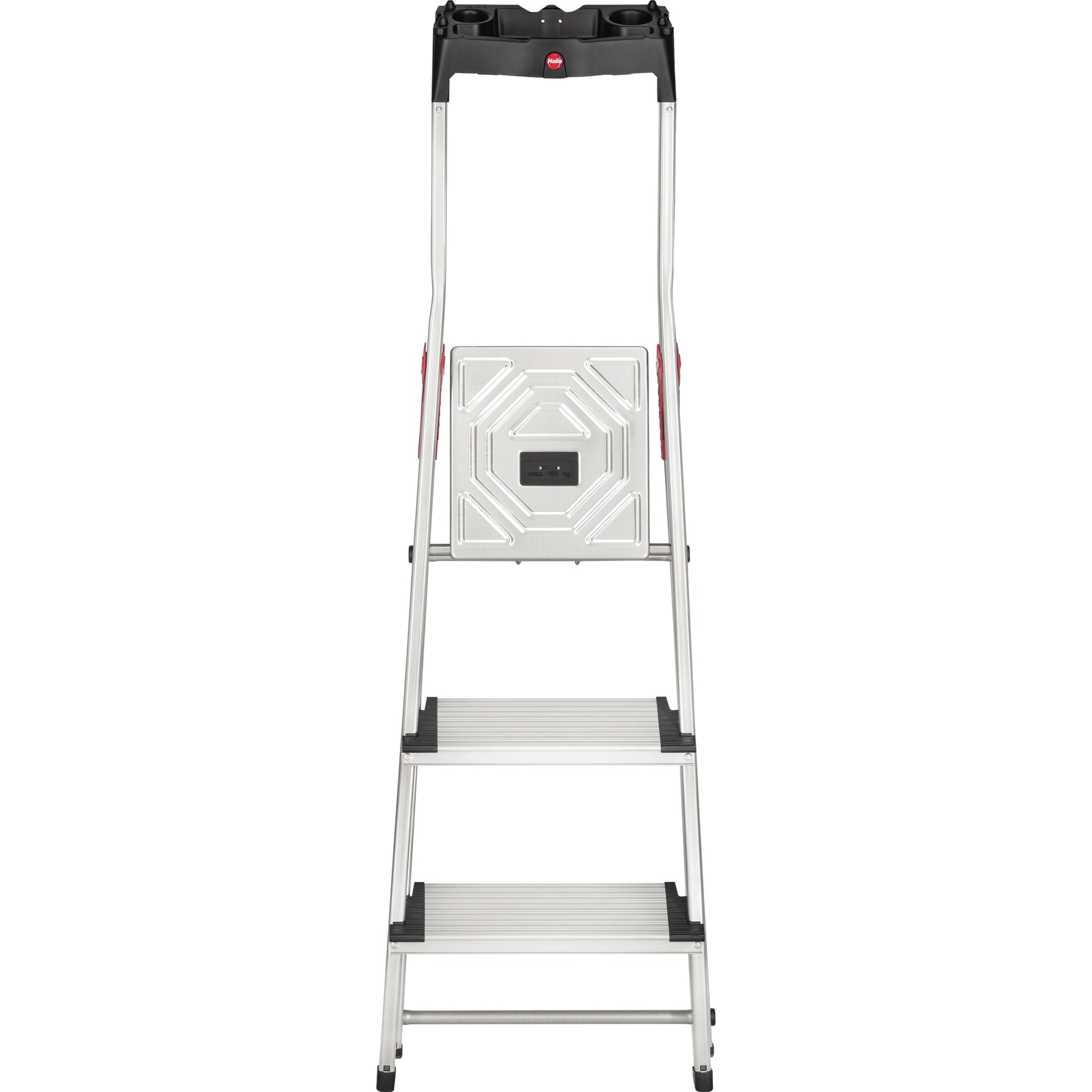 Hailo Stehleiter L80 Comfortline max. Arbeitshöhe 2,63 m