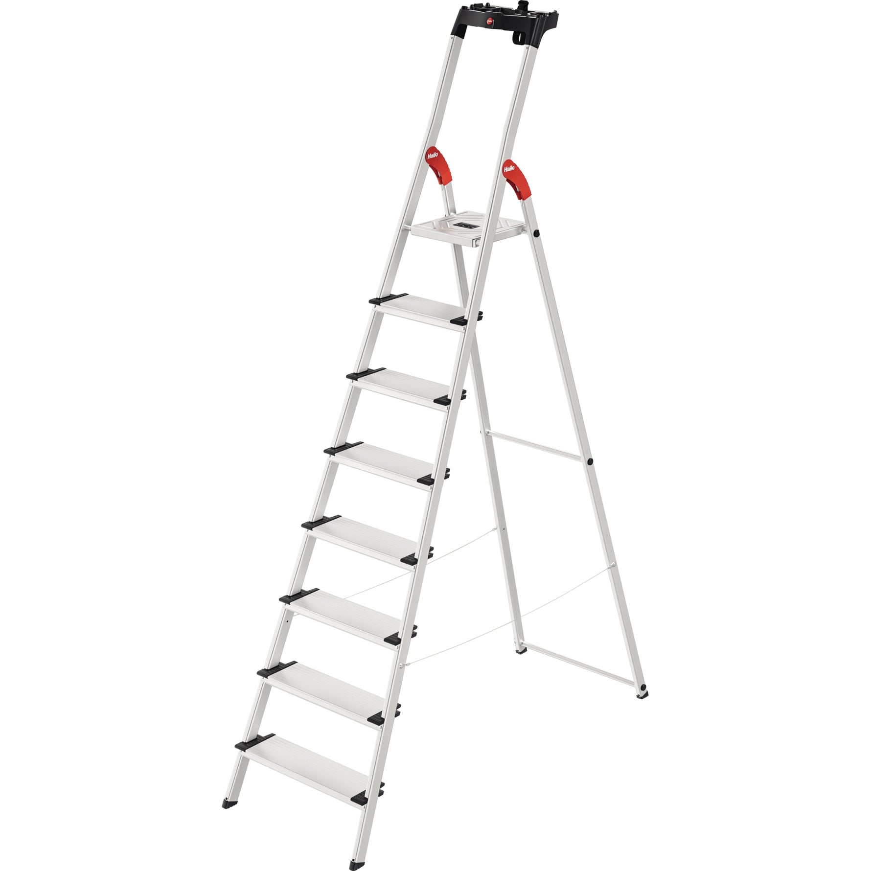 Hailo Stehleiter L80 Comfortline max. Arbeitshöhe 3,72 m