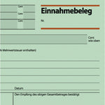 SIGEL Einnahmebeleg EB 615