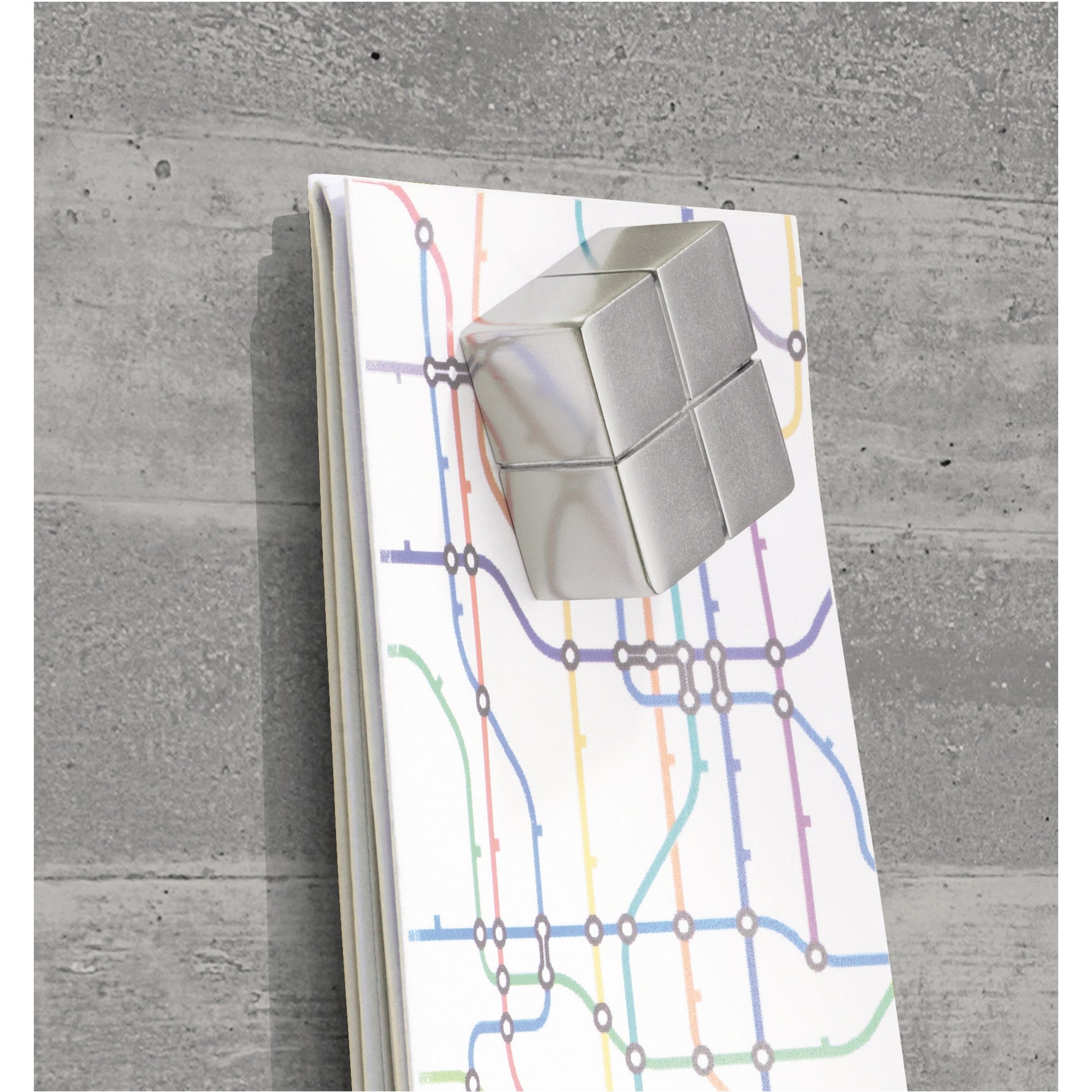 SIGEL Glasboard Artverum 48 x 48 x 1,5 cm (B x H x T) hochglänzend