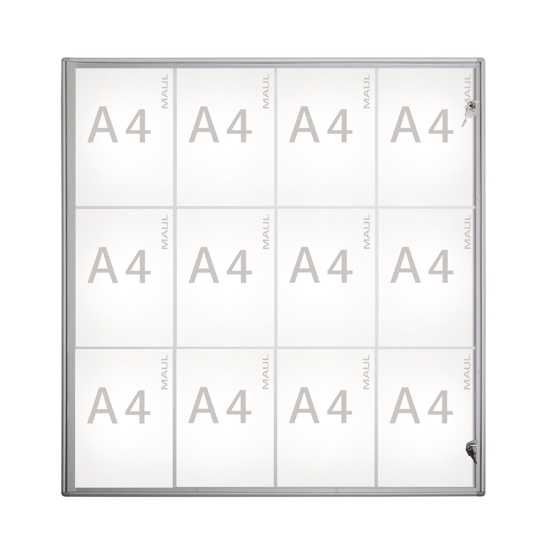MAUL Schaukasten MAULextraslim 12 x DIN A4