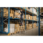 Hailo Stehleiter L100 Topline max. Arbeitshöhe 2,85 m
