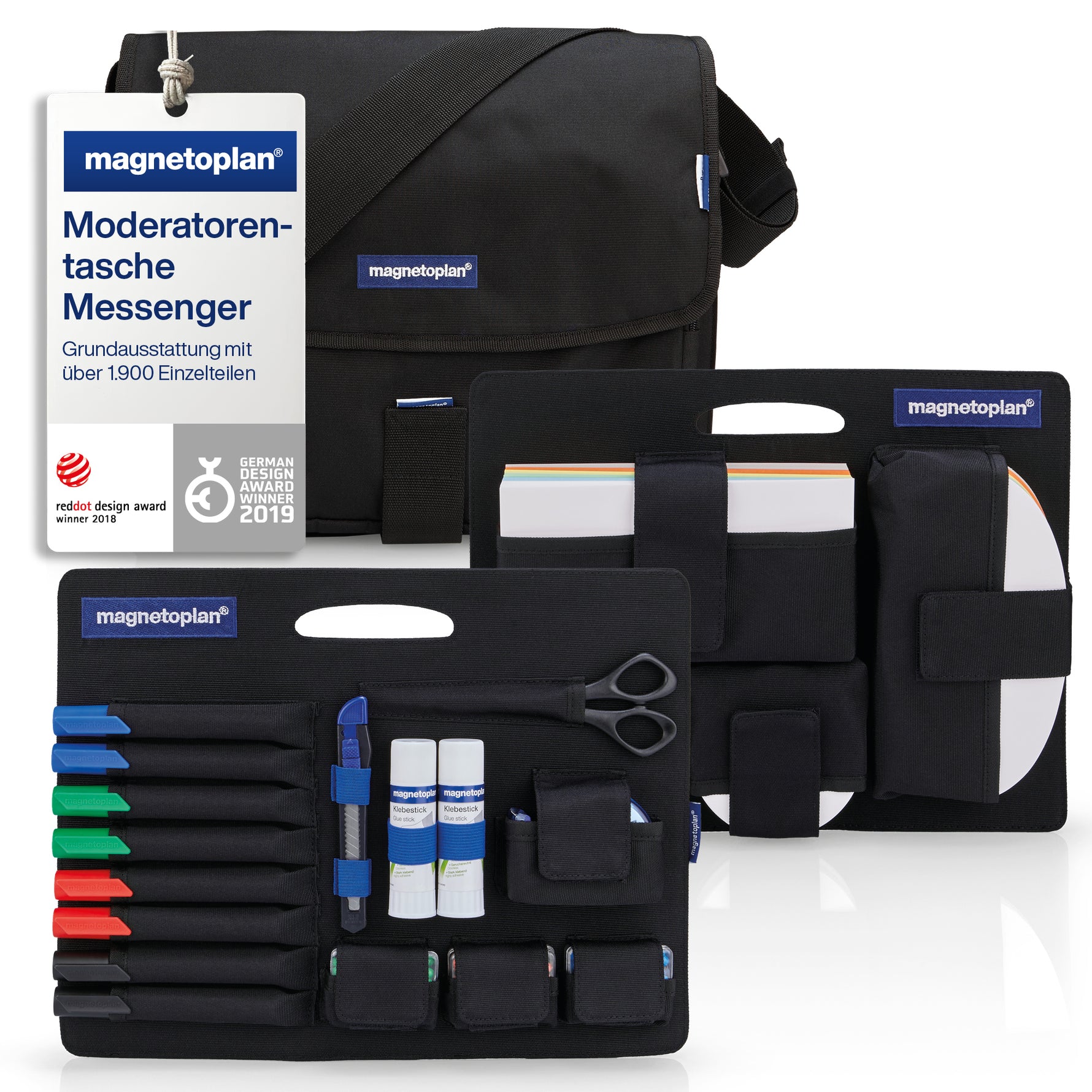 magnetoplan® Moderationstasche Messenger
