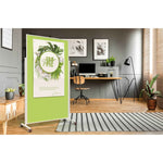 magnetoplan® Moderationstafel Design VarioPin schwarz, pulverbeschichtet