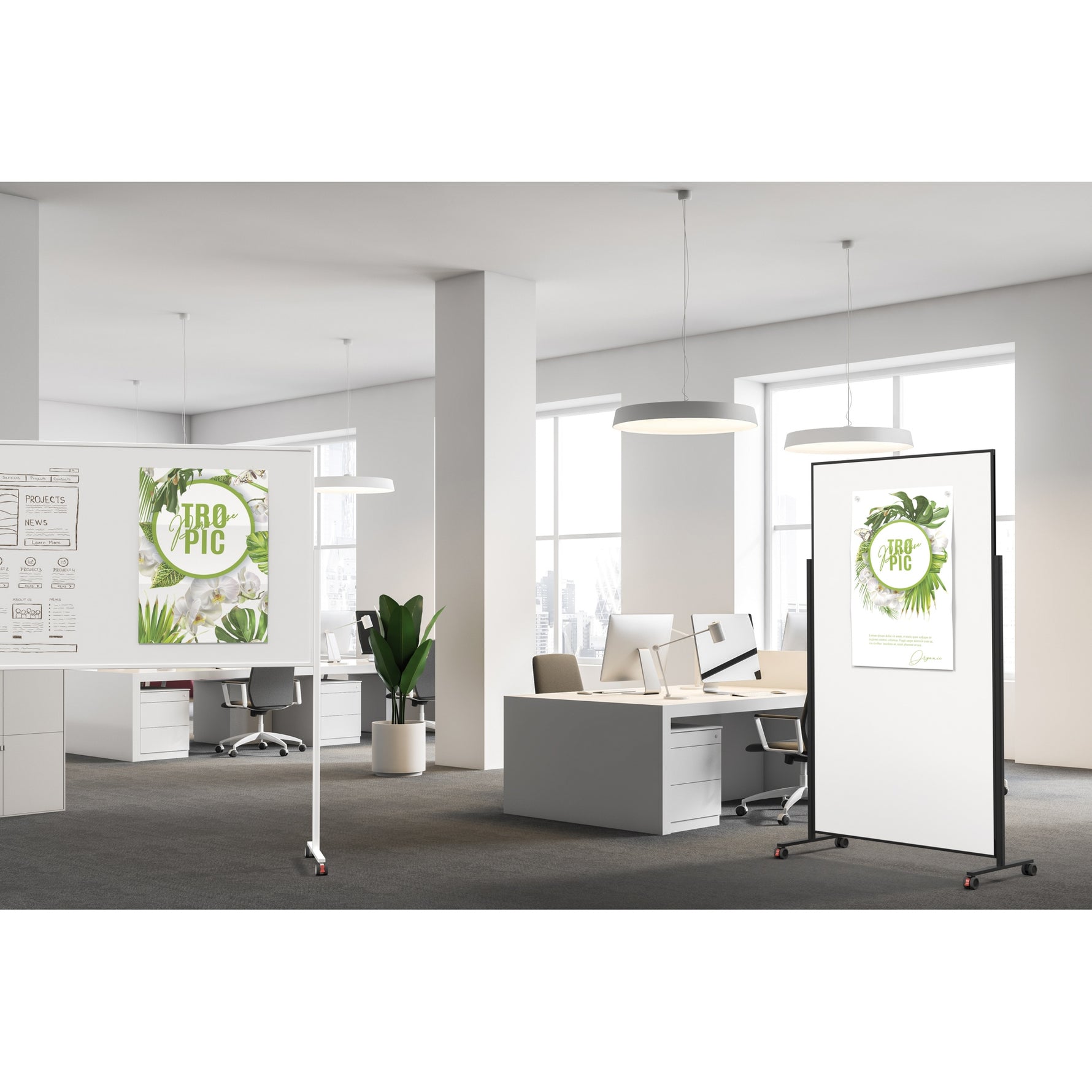 magnetoplan® Whiteboard Design Vario