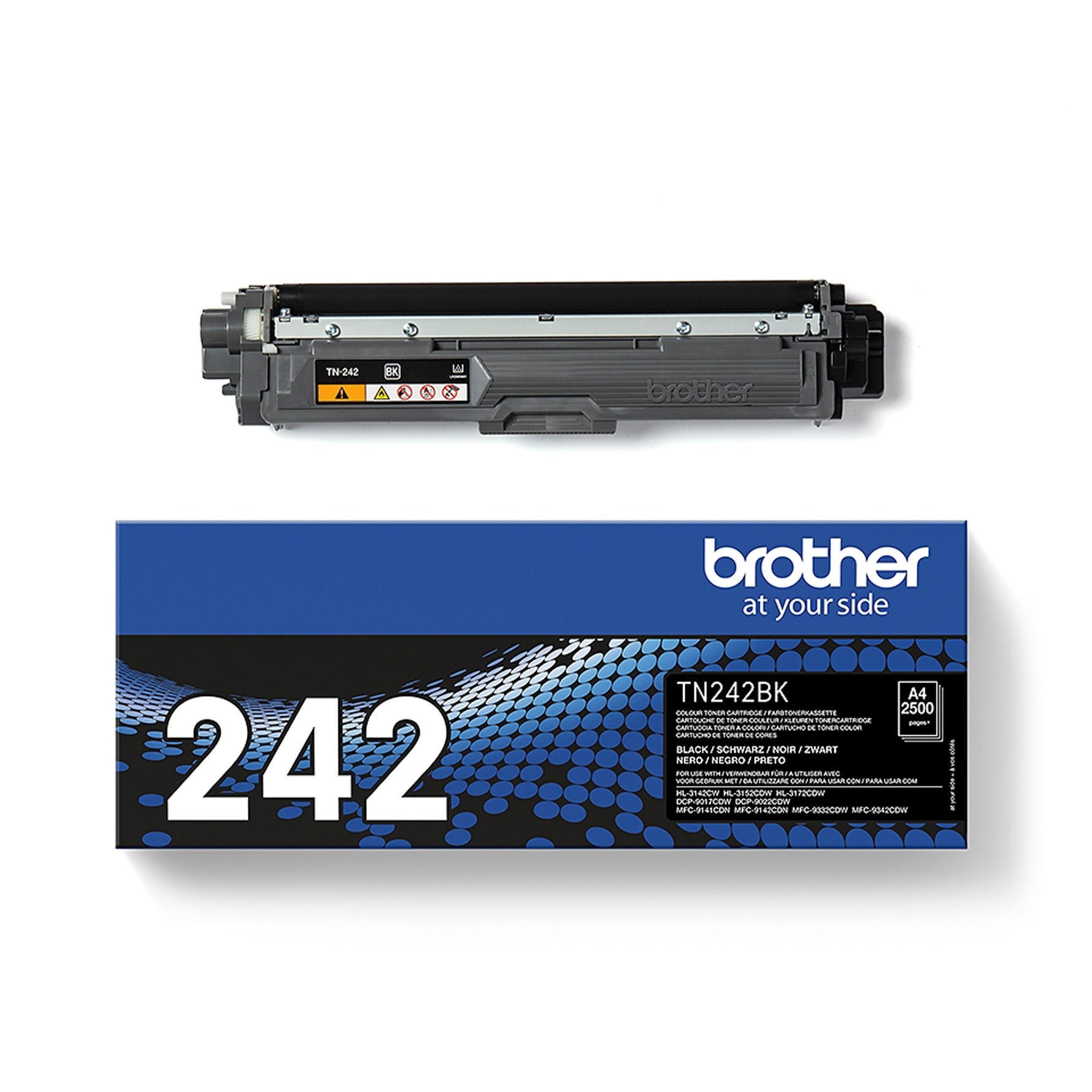 Brother Toner TN-242BK Schwarz – Original für messerscharfe Texte