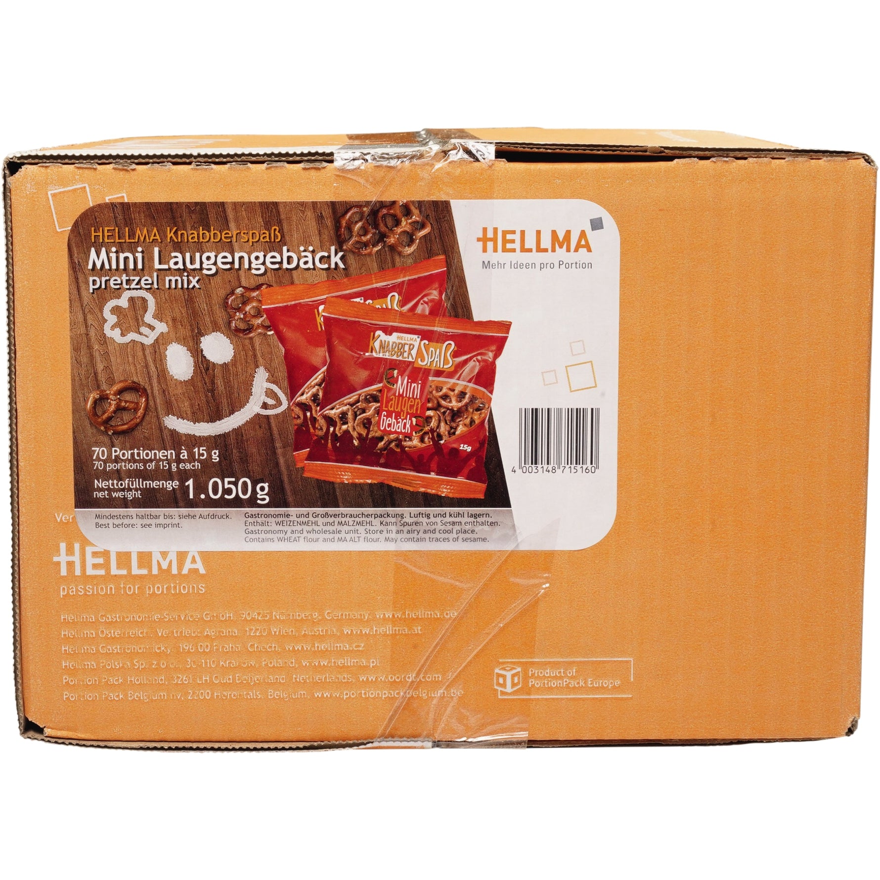 Hellma Gebäck Mini Laugengebäck